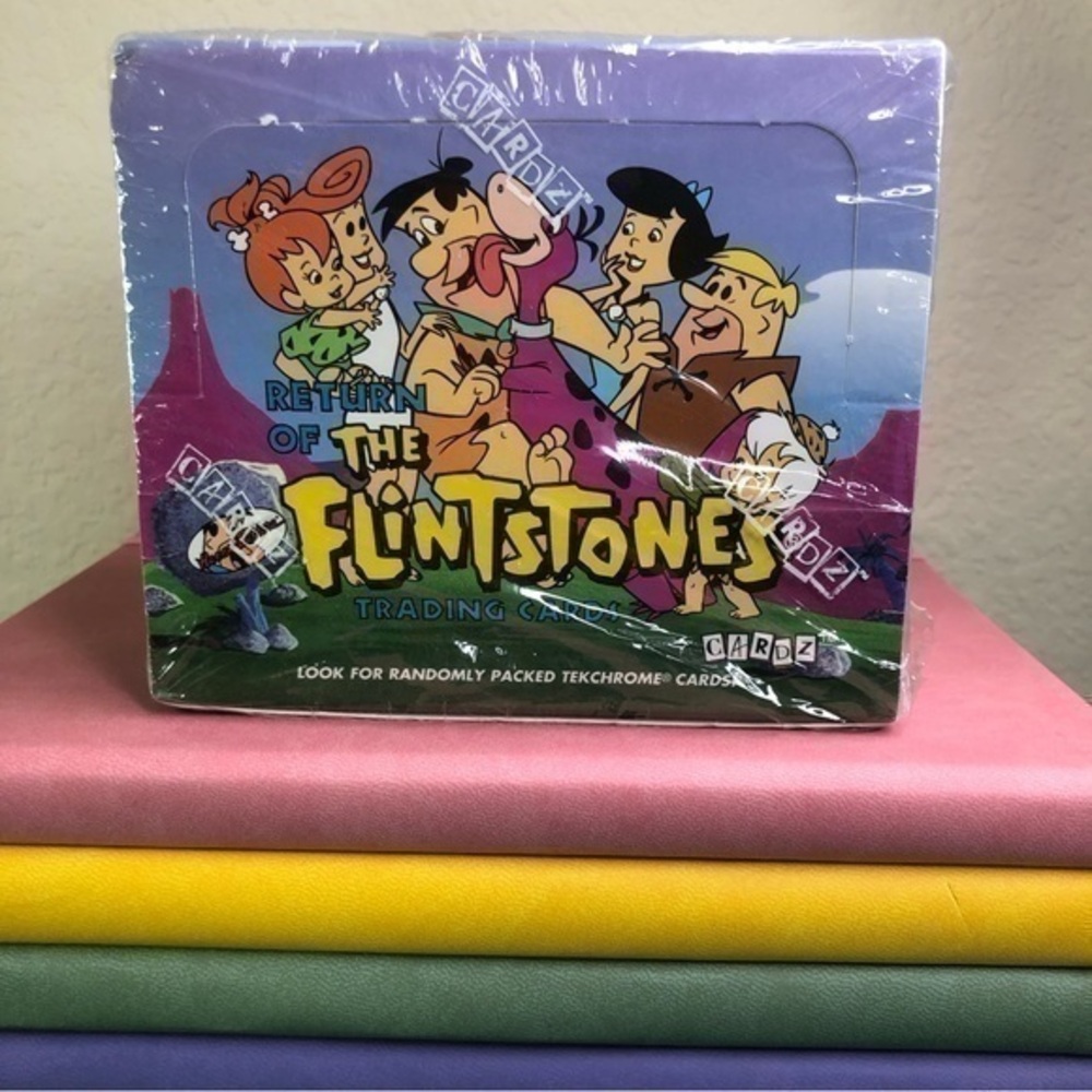 The Flintstones Trading Cards Sealed Box Vintage 1994 Collectible 36 Packs